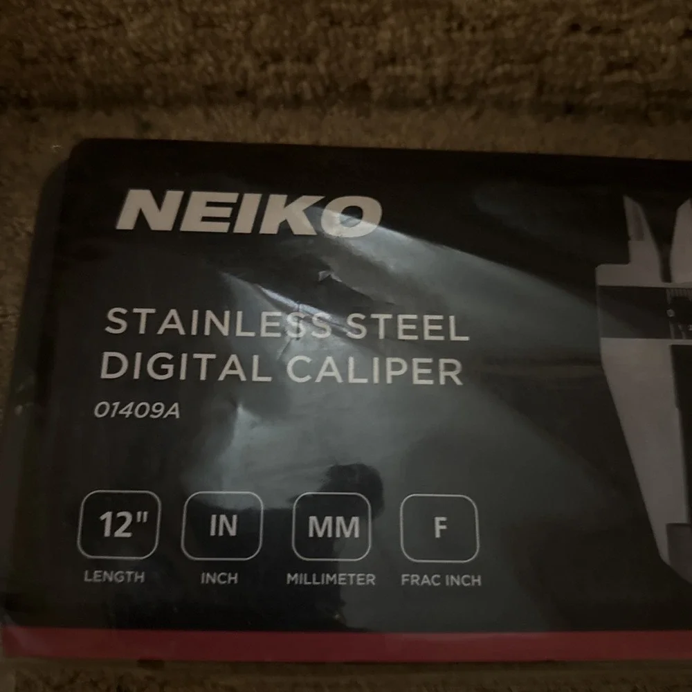 Neiko Stainless Steel Digital Caliper 12 in